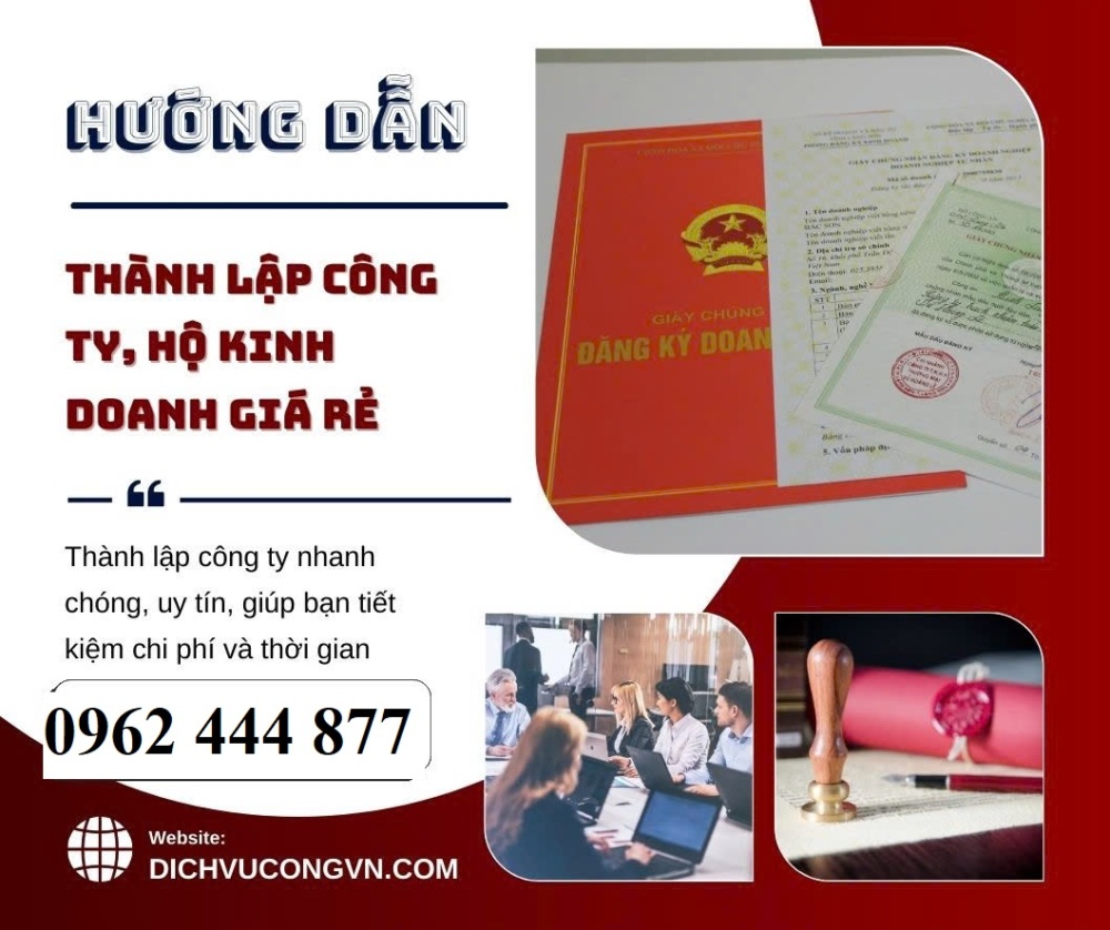 Cấp giấy phép kinh doanh hộ cá thể