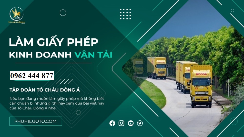 LÀM GIẤY PHÉP KINH DOANH VẬN TẢI NHANH TẠI PHÚ THỌ