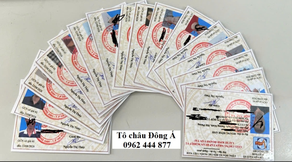 Thẻ tập huấn nhanh làm tại Quảng Ninh