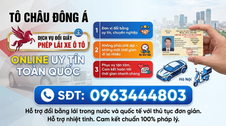 Hướng dẫn đổi giấy phép lái xe ô tô đơn giản tại Lào Cai.