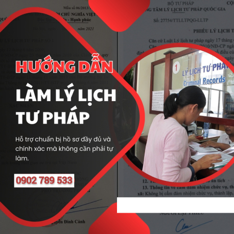 Hướng dẫn làm lý lịch tư pháp tại Bình Định mới nhất