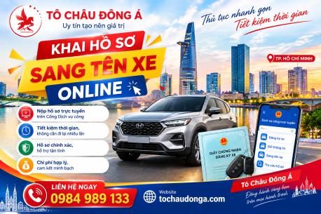 Khai hồ sơ sang tên Online nhanh chóng ở Hồ Chí Minh