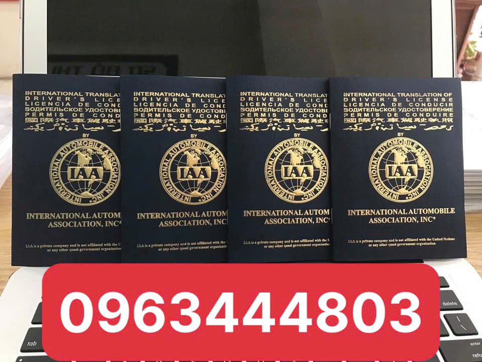 Bằng lái xe quốc tế IAA  ở Bắc Ninh cho lái xe