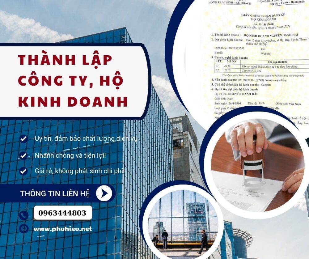Cấp dịch vụ đăng ký hộ kinh doanh ở Đông Ngàn Từ Sơn Bắc Ninh uy tín