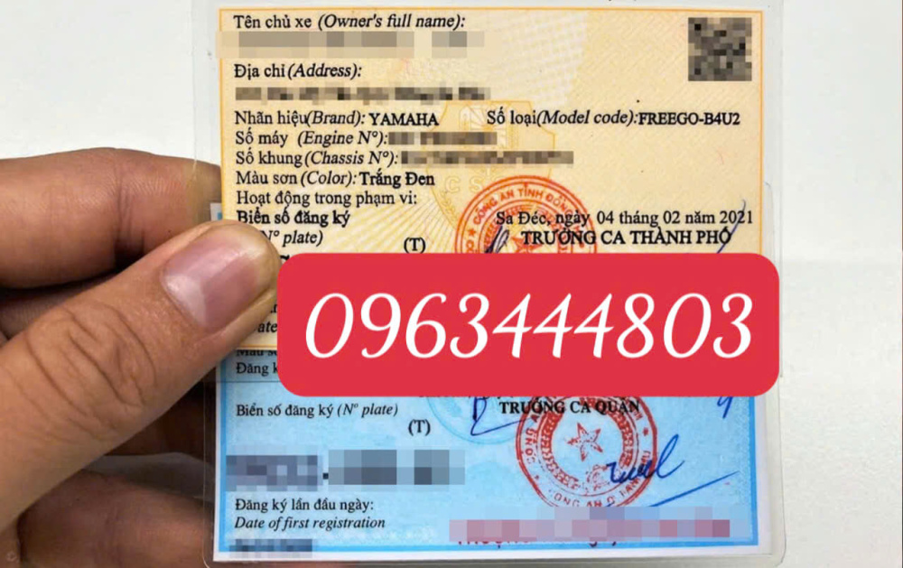 Dịch vụ làm đổi đăng ký xe T sang V tại Thủ Đức Hồ Chí Minh nhanh