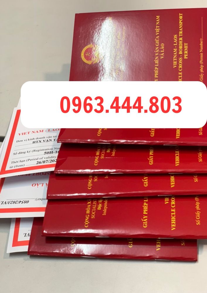 Dịch vụ làm GIẤY PHÉP LIÊN VẬN VIỆT LÀO nhanh tại Lào Cai 