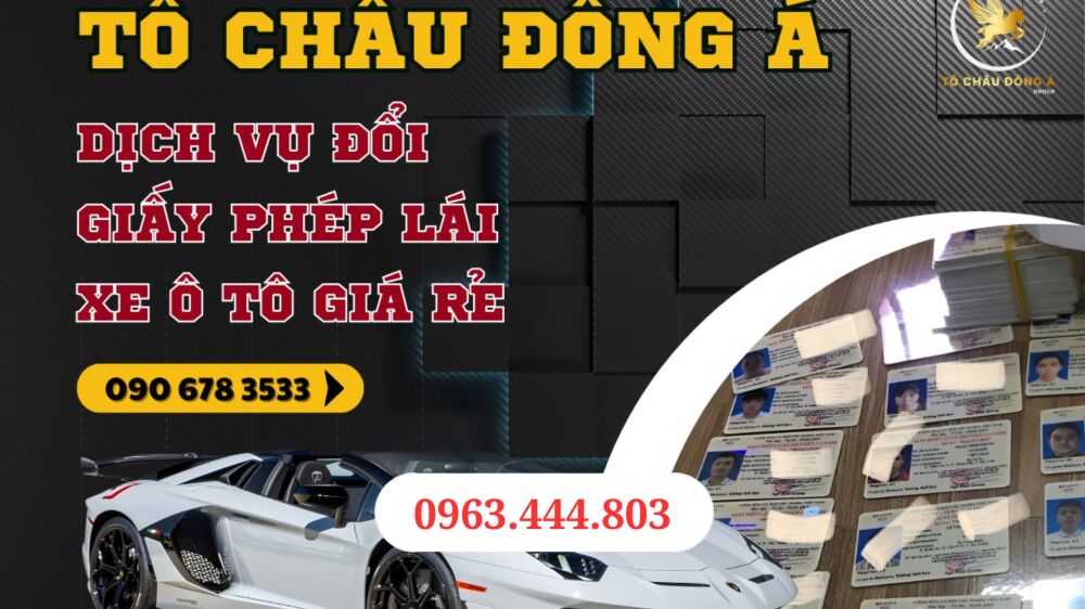 Đổi bằng lái xe ô tô online đơn giản thuận tiện ở thị  trấn Quế Võ Bắc Ninh