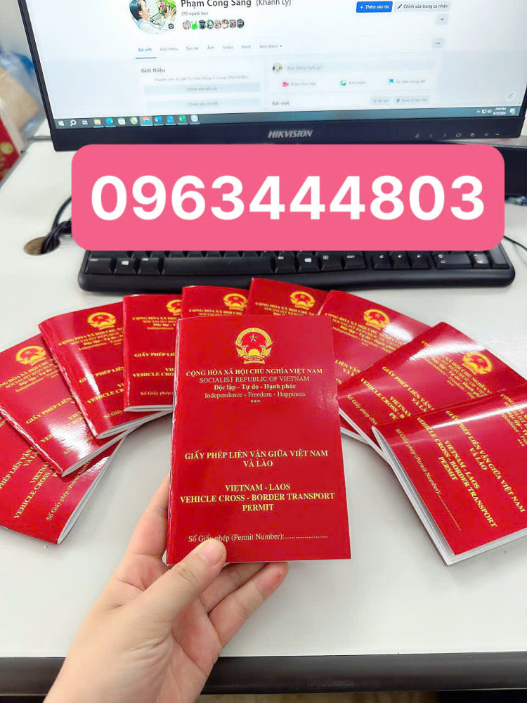 Giấy phép liên vận cho xe tại Vĩnh Phúc nhanh giá rẻ