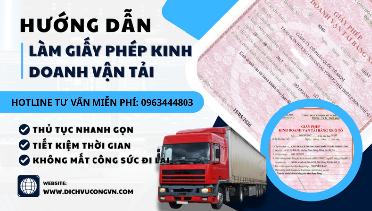 Ở Phú Nhuận Hồ Chí Minh có cấp giấy phép kinh doanh vận tải bằng xe ô tô
