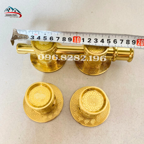 Khóa bức bàn hoa văn, chùy đồng - Khóa cửa Khang Phát