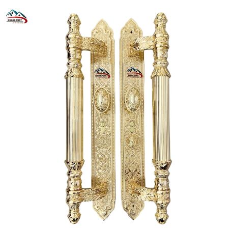 Khóa Cửa Đại Sảnh KP999A Bằng Đồng Thau – Tay Kéo Cao Cấp