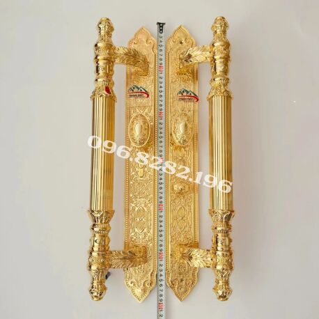 Khóa Cửa Gỗ Cao Cấp KP999A – Phụ Kiện Đại Sảnh Bằng Đồng Thau