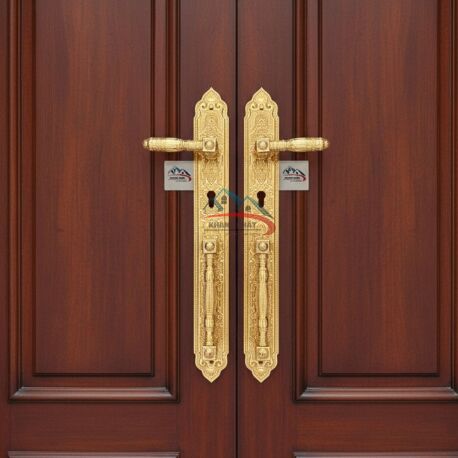 Khóa Cửa KP999 Mạ Vàng 24K Cao Cấp – Sang Trọng Cho Cửa Gỗ