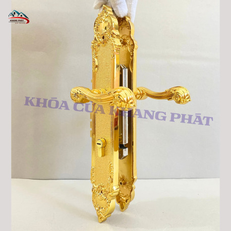 Khóa Cửa Màu Vàng 24k Bằng Đồng Cao Cấp - 24cm, 38cm, 60cm