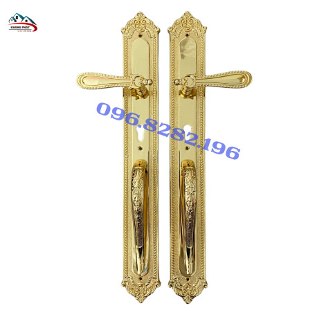 Khóa đồng nguyên khối cao cấp - Khóa cửa Khang Phát