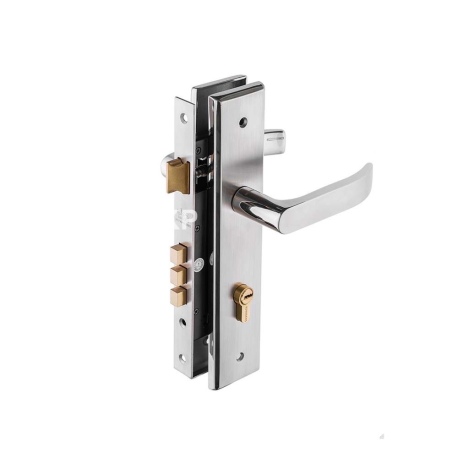 **Khóa Tay Gạt Inox 304 Cao Cấp – Bản Ốp Dài 26cm Chính Hãng**
