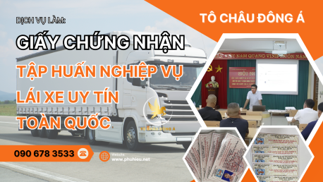 Làm chứng chỉ tập huấn chỉ 2 ngày tại Phú Yên