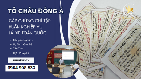 Làm chứng chỉ tập huấn siêu nhanh tại Hà Nội giá rẻ