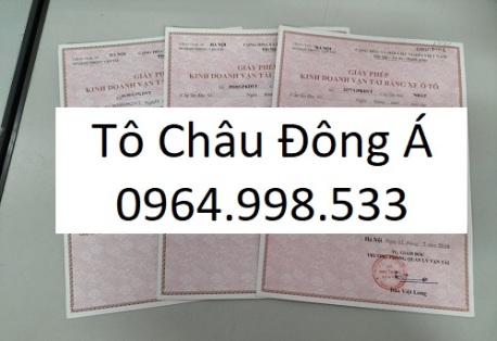 Làm giấy phép kinh doanh vận tải giá khuyến mãi shock tại Tp Hồ Chí Minh