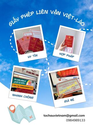 Làm giấy phép liên vận qua Lào giá rẻ