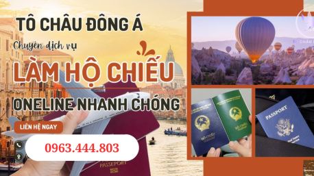 Làm Hộ Chiếu (Passport) online giá rẻ tại Bạc Liêu