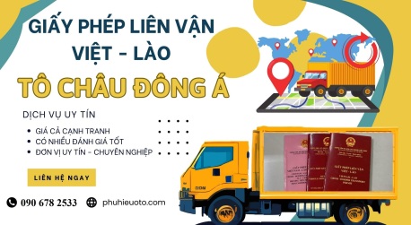 Làm liên vận Việt Lào lấy ngay ở Quảng Trị 