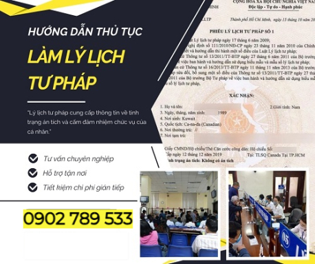 Làm lý lịch tư pháp cho người nước ngoài ở Lạng Sơn thủ tục đơn giản