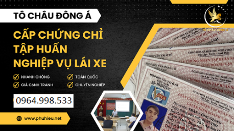 Làm thẻ hành nghề lái xe giá rẻ tại Quận 5, Hồ Chí Minh