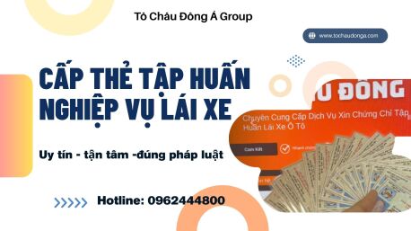 Làm thẻ tập huấn nghiệp vụ lái xe nhanh tại Quảng Ninh