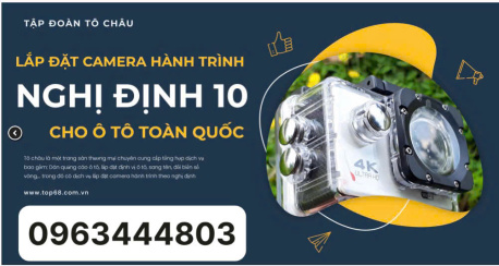 Lắp cam khoang hành khách chuẩn nghị định 10 tại Nghệ An