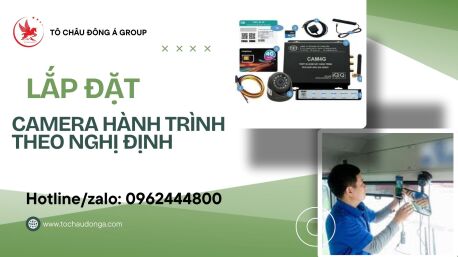 LẮP ĐẶT CAMERA HÀNH TRÌNH THEO NGHỊ ĐỊNH 10 TẠI NGHỆ AN