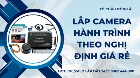 Lắp đặt camera theo Nghị định cho xe tại Cao Bằng