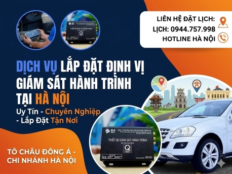 Lắp đặt định vị ô tô tại Đông Anh Hà Nội- Lắp đặt tận nơi miễn phí