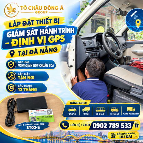 LẮP ĐỊNH VỊ CHO XE Ô TÔ TẬN NƠI Ở ĐÀ NẴNG