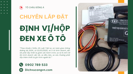 Lắp Định Vị Hộp Đen Ô Tô Tại Khánh Hòa – Nhanh Chóng, Tận Nơi, Giá Tốt