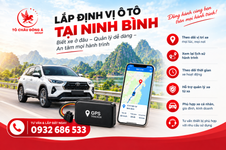 LẮP ĐỊNH VỊ Ô TÔ GIÁ RẺ TẠI NINH BÌNH – QUẢN LÝ XE DỄ DÀNG, AN TÂM MỌI HÀNH TRÌNH
