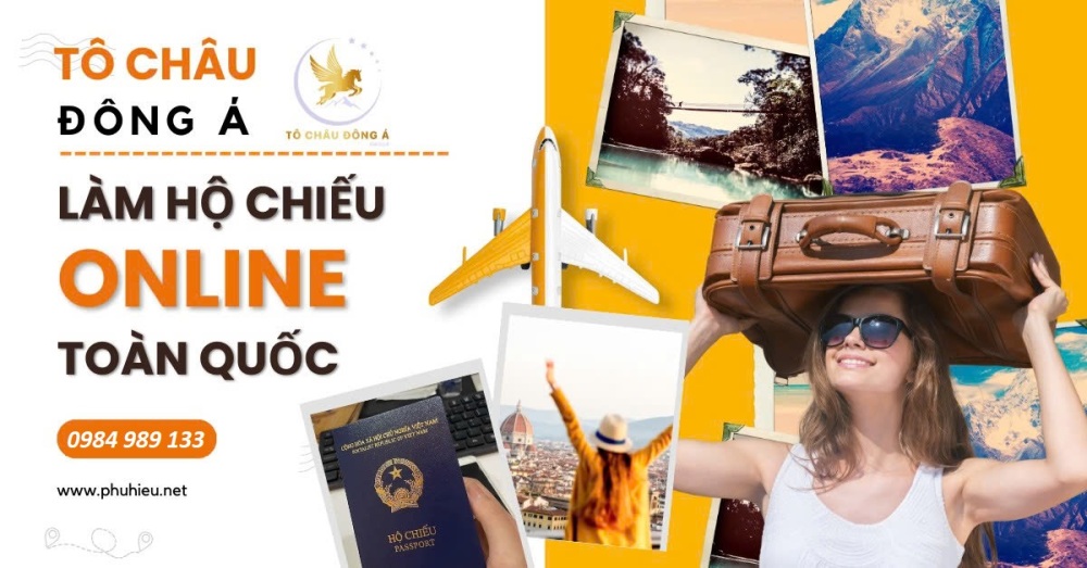 Dịch vụ làm hộ chiếu Online trên toàn quốc