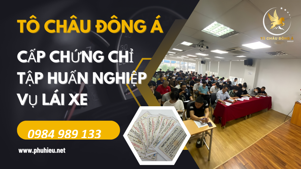 Làm giấy chứng nhận nghiệp vụ lái xe tại Đà Nẵng