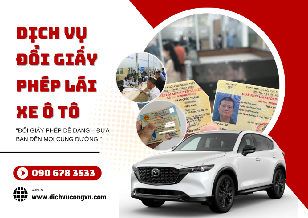 Phí đổi bằng lái xe ô tô hết hạn giá rẻ tại Hải Phòng