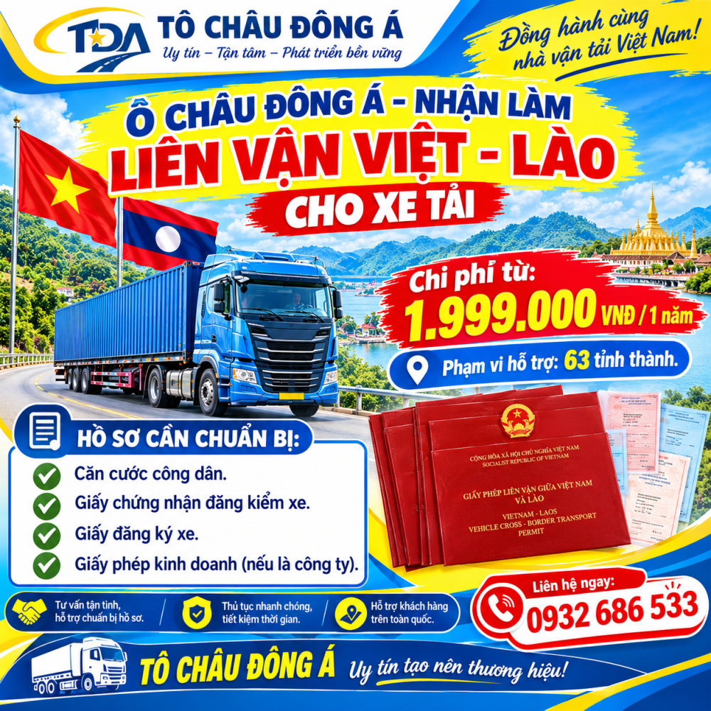 Chuyên cấp giấy phép liên vận Việt Nam lào Q. Bình Thạnh TP.Hồ Chí Minh