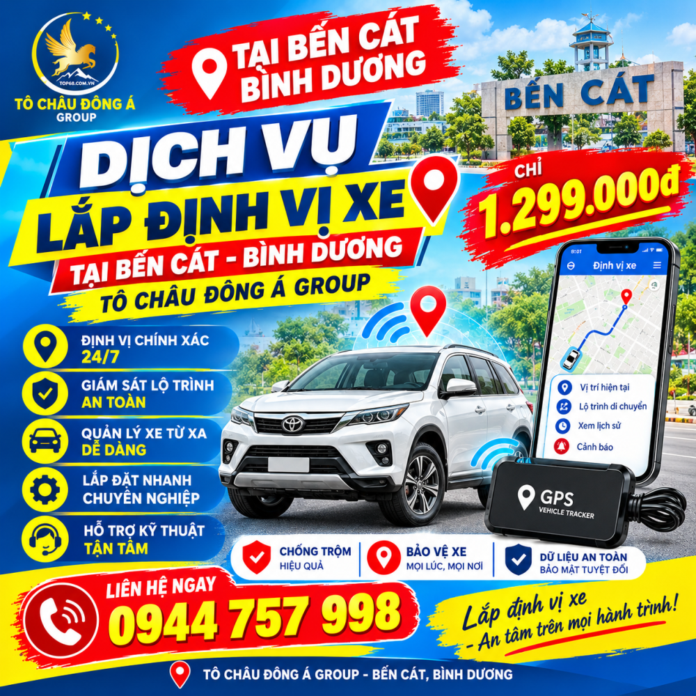 Lắp đặt định vị ô tô tận nơi tại Hồ Chí Minh