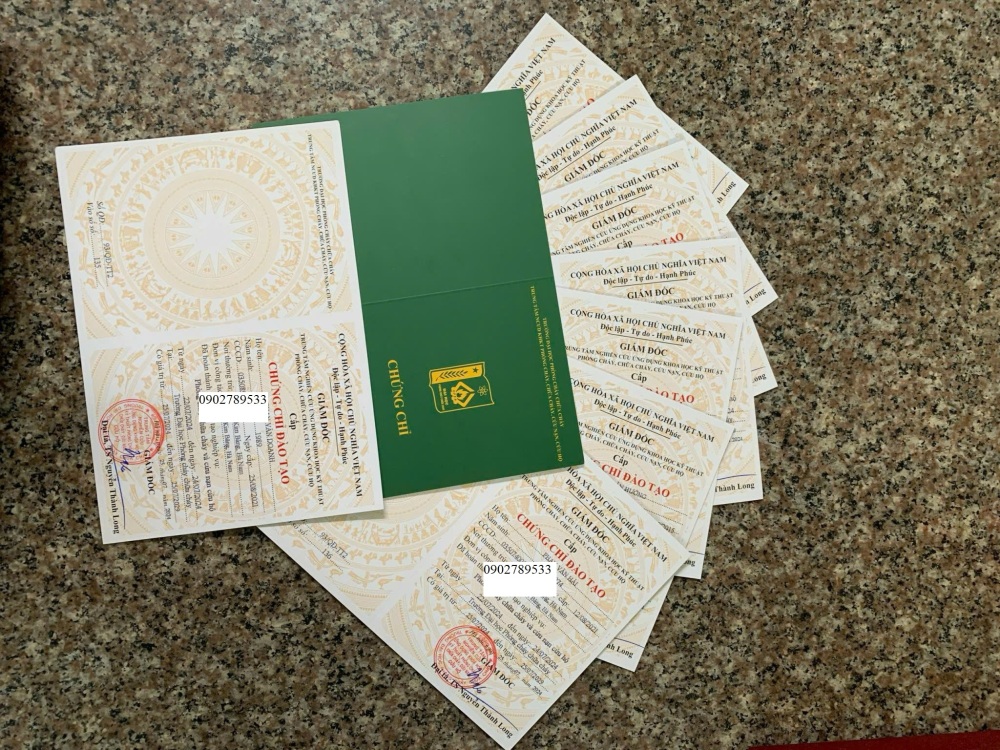Chứng chỉ tập huấn phòng cháy chữa cháy uy tín nhất