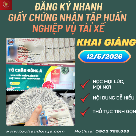 MỞ LỚP TẬP HUẤN NGHIỆP VỤ TÀI XẾ LÁI XE ONLINE TOÀN QUỐC