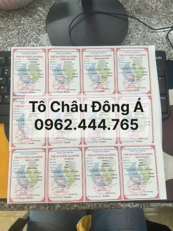 Mua thẻ an toàn lao động nhóm 3 tại Đồng Nai