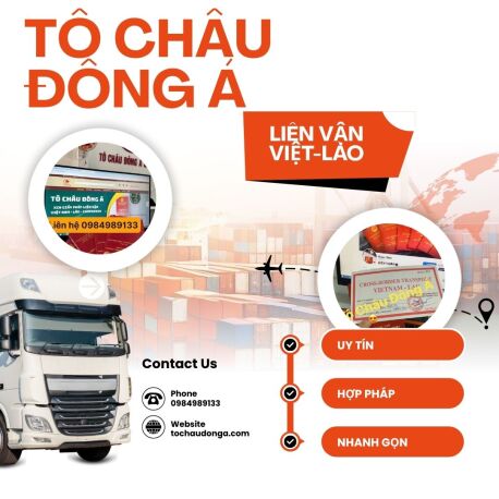 Muốn lái xe qua Lào? Liên hệ ngay Tô Châu Đông Á để có phép liên vận hợp lệ!
