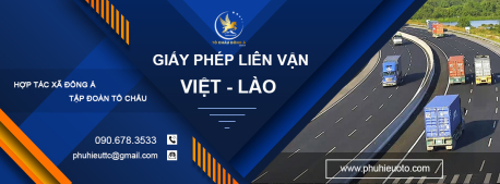Nhận làm giấy phép liên vận ( Transit đi Lào) giá rẻ ở Sơn La