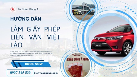 Nhận làm giấy phép liên vận Việt Lào cho xe tải ở Bắc Giang