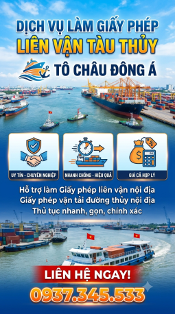 Nhận làm liên vận tàu thủy đi campuchia nhanh chóng