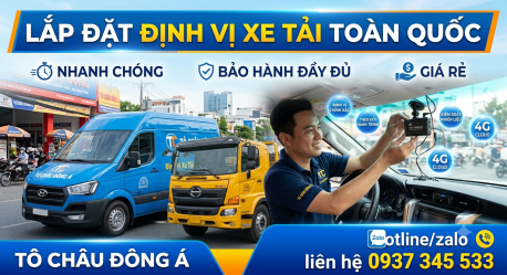 Nhận lắp đặt định vị cho xe tải tại Long An nhanh chóng