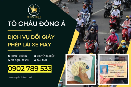 Nơi đổi bằng lái xe máy uy tín nhất tại Đồng Nai